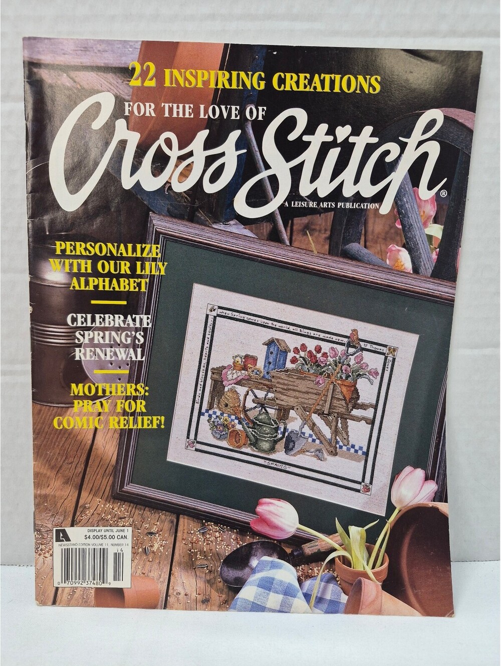 22 Inspiring Creations for the Love of Cross Stitch Magazine Spring Renewal J290